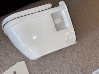 Predam 2 x zavesna WC misa Duravit Starck + sedatko - 9