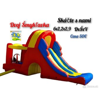 Skákacie hrady, nafukovacie atrakcie, BA DS SC okolie - 9