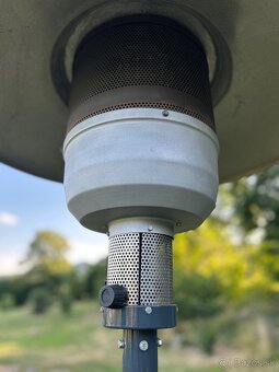Ohrievač na terasu , plynový , v super stave + bomba - 9