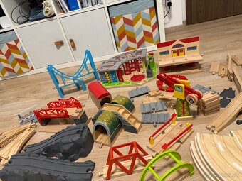 Vláčiková drevená dráha - 9