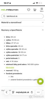 Detska ergonomicka stolicka Rookee Chair - 9