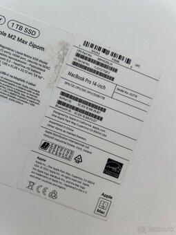 Apple Macbook Pro 14” M2 Max 32gb ram 1TB SSD - 9