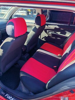 Skoda Fabia I combi 1.4 TDI 51kw červená - 9