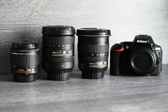 Nikon D5600 s objektívmi - 9