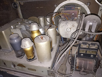 Staré retro rádio Ideal Radio Rigoletto-Super S577 - 9