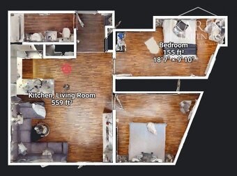 Zariadený 3i byt v ECOHOUSE Kazanská | nízke náklady - 9