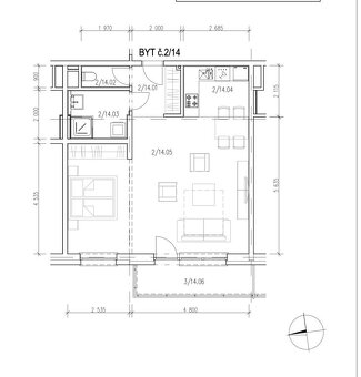 NA PREDAJ 2-IZBOVÝ BYT – NOVOSTAVBA, STUPAVA, ul. Jána Ondru - 9