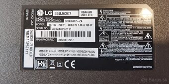 Predám v TOP stave 4K Smart LED TV LG 55UJ6307 - 9