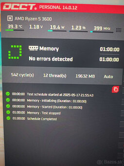 PC - RYZEN 5 3600, RX 5700 XT, 32GB MT/s, 1TB SSD, WIFI - 9