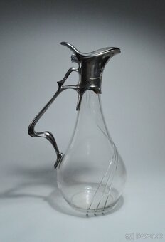 Secesná karafa na víno - 9