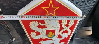 Smaltovaný znak ČSSR - 9