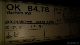 Predám kvalitné zváracie elektródy - 9