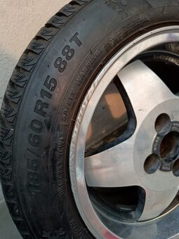 Predám disky elektrony r15 4x100 metalfont - 9
