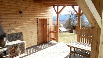 Zvolen, Zlatý Potok – novostavba záhradnej chaty + záhrada - 9