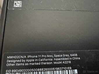 iPhone 11 Pro Max 100% Zdravie Batérie TOP STAV - 9