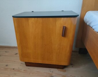 Retro spálňa : manž.posteľ + nočné stolíky - 9