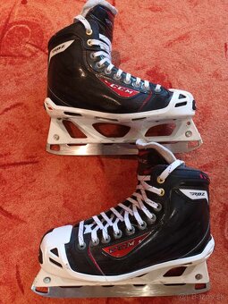 Brankárske korčule CCM RBZ,EXTRA VYSOKÉ NOŽE, 6,5., EUR 40.5 - 9