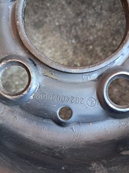 Plechove disky Mercedes W202 6Jx15 ET31 - 9