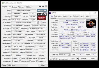 Herný PC – Ryzen 5, 32 GB RAM, RX 580, SSD/HD - 9