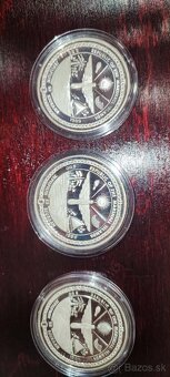 americké strieborné mince v prevedení proof - 9