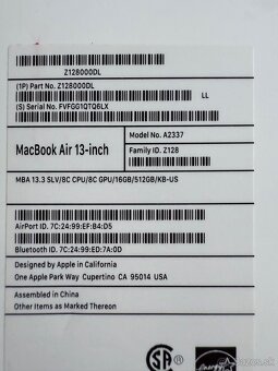 MacBook Air M1, 16GB RAM, 512GB SSD - 9
