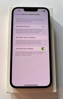 iPhone 13 Midnight, originál stav, batéria 85% - 9