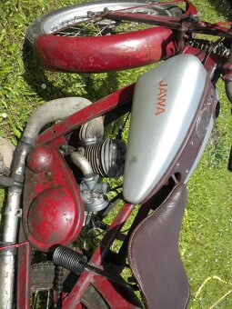 JAWA VILLIERS r,v,1933 pojízdná dlouhé roky uložená na půdě - 9
