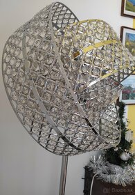 Krištáľovä stojanova lampa - 9