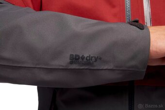 BLACK DIAMOND top lyziarska bunda BOUNDARY LINE MAPPED, nová - 9