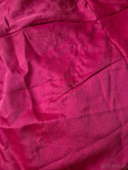 Elegantné lesklé šaty M - 9