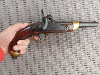 Perkusná pištol - originál Francúzsko - 9