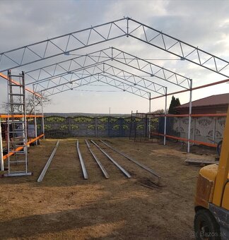 Oceľová konštrukcia 8x9m - pozinkovaná, s dopravou zdarma - 9