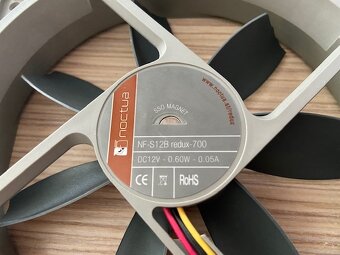 Noctua NF-S12B redux 700, SSO ložisko, ZÁRUKA 5 rokov - 9