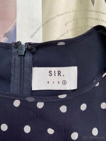 SIR. The Label dizajnérske hodvábne šaty M/L - 9