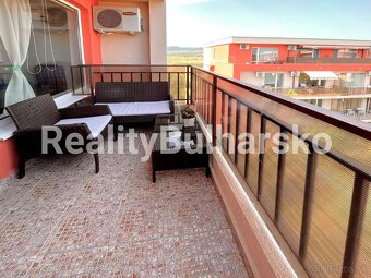 Apartmán 2+kk s verandou a výhledem na bazén – Slunečné pobř - 9