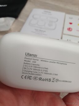 Nový bezdrôtový mikrofonny systém Ulanzi A30 - 9