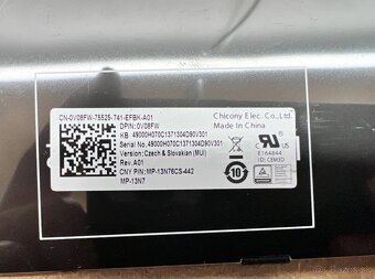 Predám klávesnicu na notebook Dell 0V08FW - 9