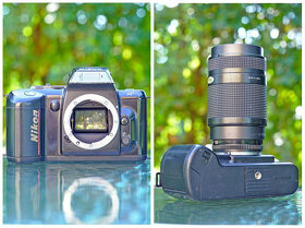 Predam Nikon F-401 AF Quartz Date + AF Nikkor 70-210mm - 9