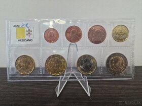 Vatikan UNC sada 1 cent - 2€ euro, mince s narodnym motivom - 9