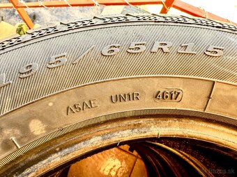 195/65 R15 zimné pneumatiky – kompletná sada - 9