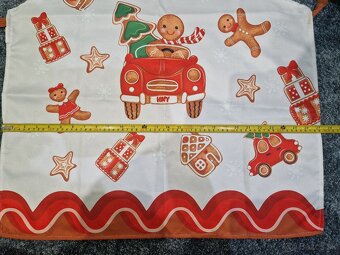 Vianocna kuchynska zastera set - 9