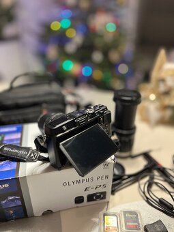 SET OLYMPUS PEN E-P5 AKO NOVÝ + TELEOBJEKTÍV 40-150MM - 9