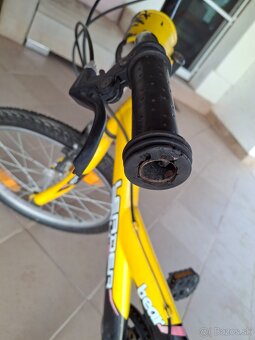 Detský bicykel 20" Leader Fox štýlový žltý - 9