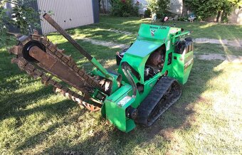 Pásové rýpadlo VERMEER RTX 250 TRENCHER 270 HODÍN z USA - 9
