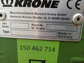 Predám zadnú diskovú kosu Krone - 9