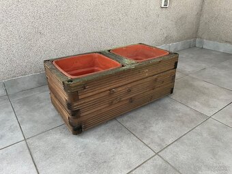 Kvetináče drevené - 9