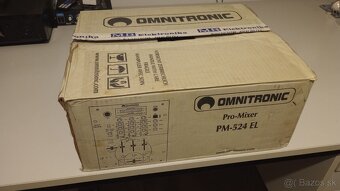 Mixážny pult Omnitronic PM-524 EL - 9