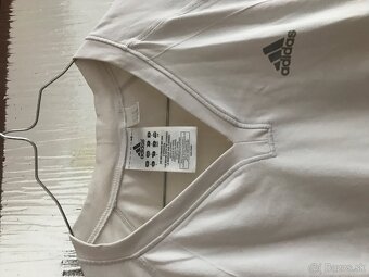 ADIDAS originál white damske/funkčné tricko L - 9