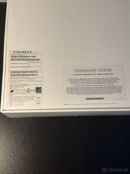 Predám MacBook Air 2020 M1 Space Grey HDD 256GB Stav Nového - 9