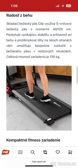 Úplne nový skladací bežecký pás HS-900LB Clip - 9